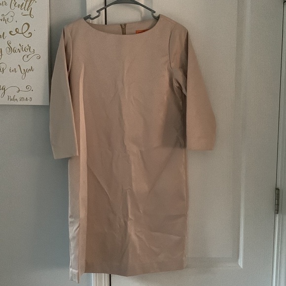 ROBERTA FREYMAN Satin being dress‎ size Small classic elegant formal - Picture 11 of 14